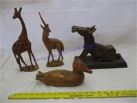 WOOD ANIMALS