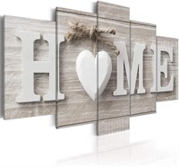 Follmax White Home Sweet Home Print