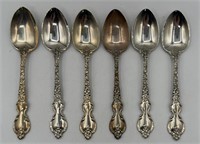 6 DuBarry by International Sterling Soup Spoons