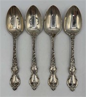 4 DuBarry by International Sterling Serving Spoons