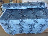 Very Large Section of Upholstery Fabric Width 5