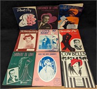9 Vintage Love Sheet Music