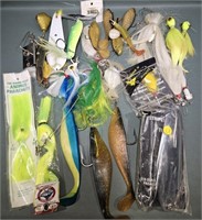 LOT OF ROCK FISH TROLLING TACKLE