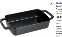 Staub Cast Iron ( 38CM x 26CM )Roasting Pan