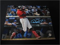 CARLOS CORREA SIGNED 8X10 PHOTO TWINS COA