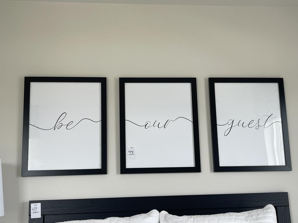 3PC FRAMED PRINTS