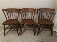 Three Tell City Chairs