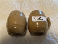Pair of Uhl Stoneware Mugs