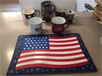 USA Place Mats / Mugs