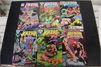 Kazar The savage Comics #16-21 /1982 Complete