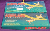 2 NOS AIRPLANE MODEL KITS W/CHARGERS