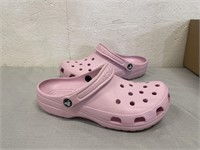 Pink Crocs- Size 9