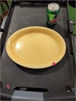 Yellow Oven Serve Dish Platter Plate