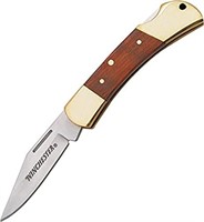 15Winchester 22-41324 Brass Folding Knife, 2.5-In.