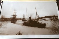 1800 Negative Ship's Lunenburg Harbour Nova Scotia