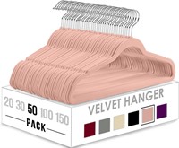 $45 Premium Velvet Hangers 50 Pack