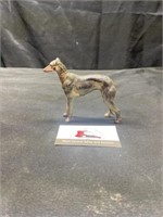 Metal Greyhound dog
