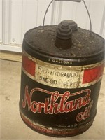 Northland Oil metal can