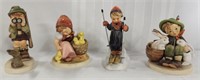 Collection of 4 West Germany Goebel Figurines