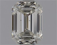 Gia Certified Emerald Cut .54ct Vs2 Diamond