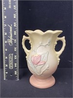 Vintage Hull Magnolia Two Handle Vase