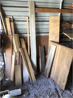 Lot miscellaneous wood