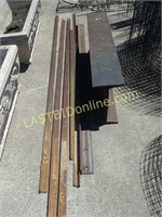 Small steel beam and steel angle iron