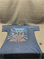 Triumph 1980 USA Live Tour Double Sided T-Shirt