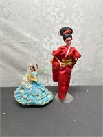 Japanese Barbie and Misc Flaminco doll