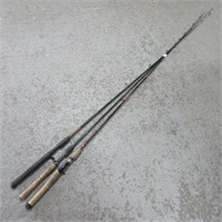 (3) Various Fishing Rods