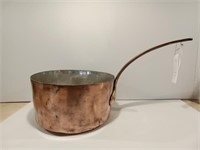 Huge French Copper Sauce Pan D