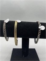 3 Bracelets-
Asst.Styles-.925