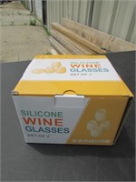 NEW Set of Four Silicone Glasses