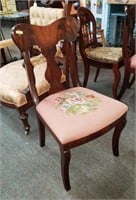 Needle Point Chair 33"h
