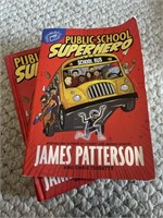 James Patterson public school superhero book