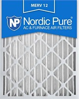 Nordic Pure AC & Furnance Filters 20X25X4 Merv 12