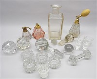 Perfume Bottles & Misc. Glass