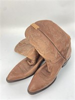 Dan Post Leather Cowboy Boots Size 11D