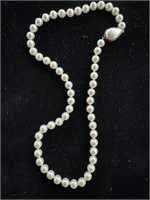 Faux Pearl Necklace