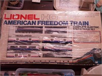 Eight-piece Lionel American Freedom Train