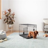 Amazon Basics Foldable Metal Wire Dog Crate