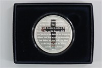 The Lord's Prayer 1 Troy Oz Silver Coin