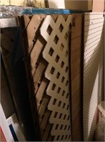 4 X 8 Sheets Lattice, Peg Board