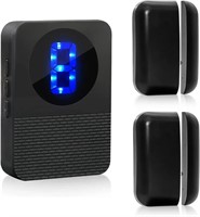 NEW $39 2PK Wireless Door Chime Alarm Sensors