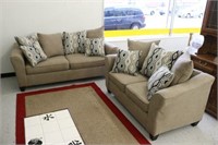 New Sofa and Loveseat