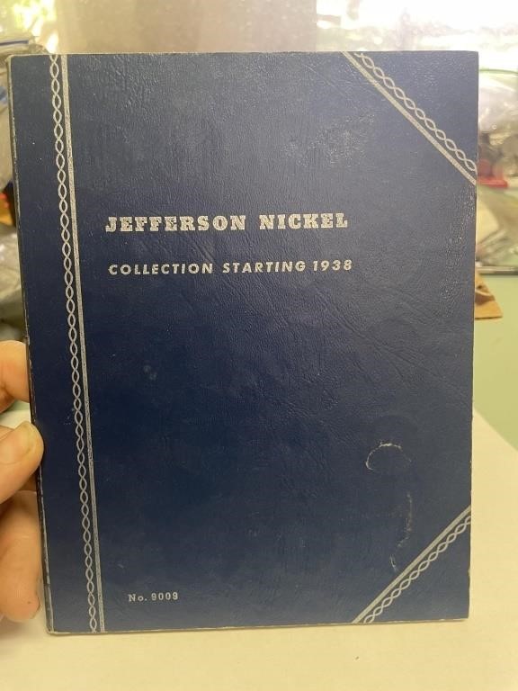 jefferson nickel book starting 1938 ( 16 nickels)