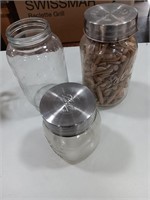 Ball jars canisters 7 x 5.5, 11x 5.5, pickle jar