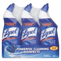 3 Pack - Lysol Power Toilet Bowl Cleaner