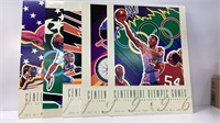 (5)1996 Centennial Olympic Games Posters depicting