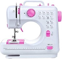 $40  Mini Sewing Machine  12 Stitches  Pink